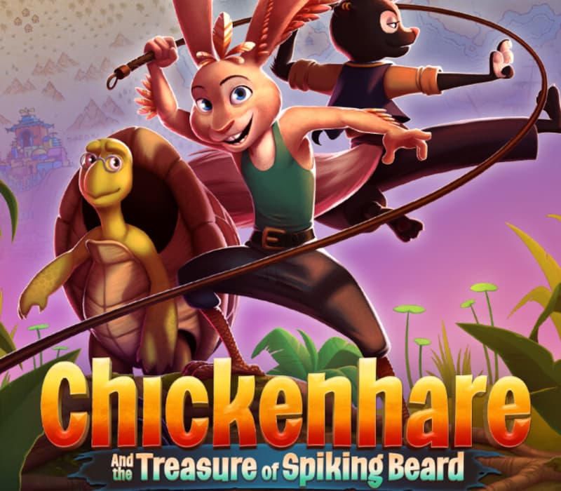 Chickenhare and the treasure of Spiking-Beard cover art