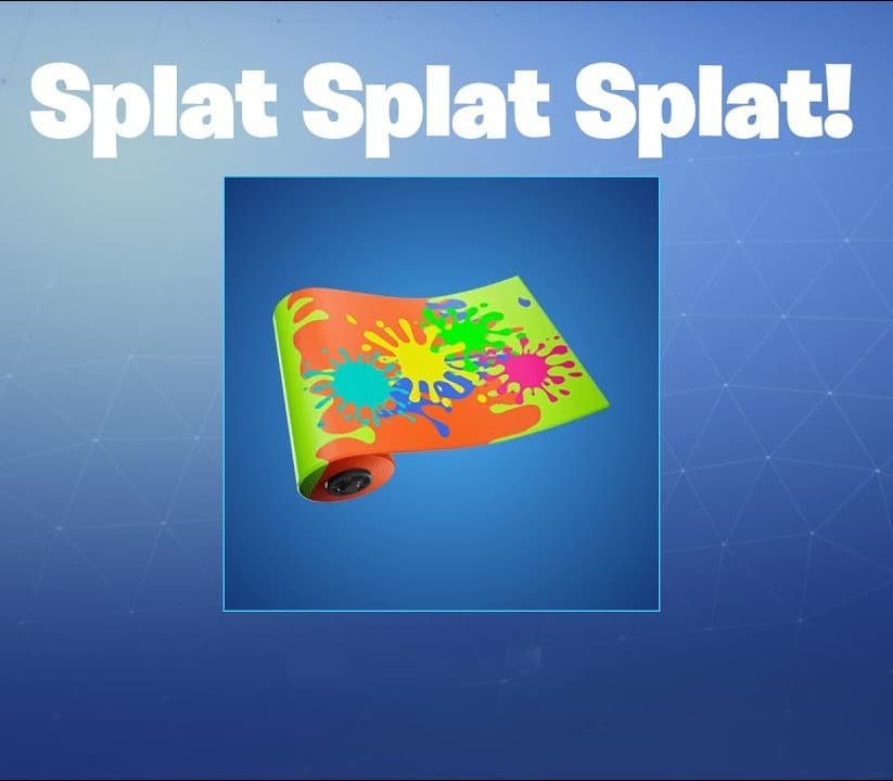 Fortnite - SPLAT SPLAT SPLAT! Wrap cover art
