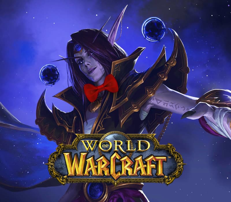 World of Warcraft - Crimson Bow Tie Game cover art