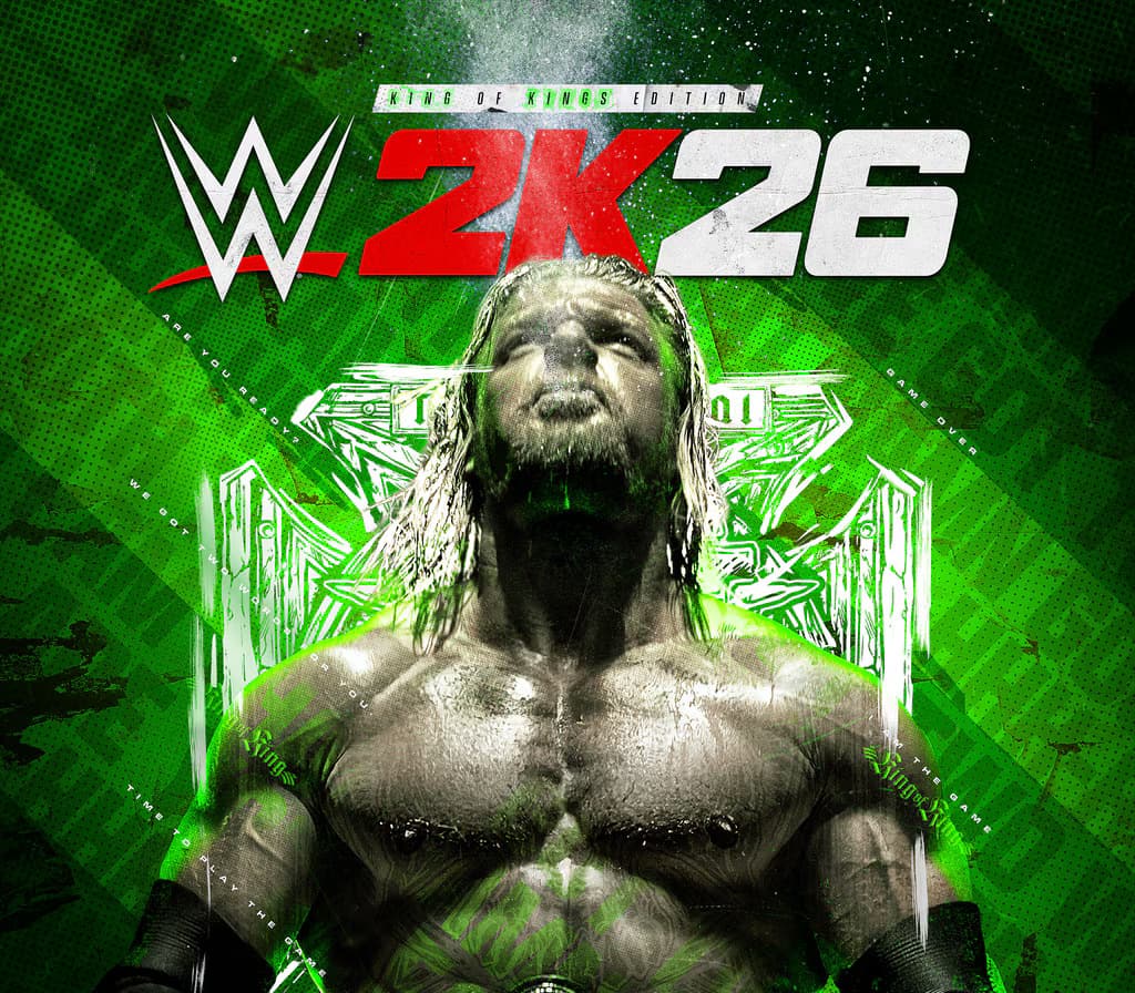 WWE 2k26 cover art