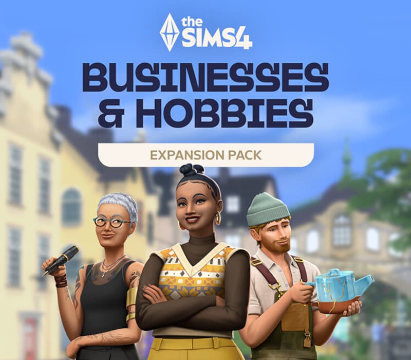 The Sims 4 - Businesses & Hobbies Expansion Pack cover art