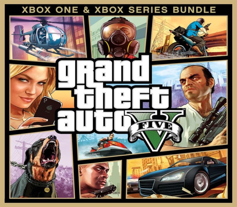 Grand Theft Auto V cover art