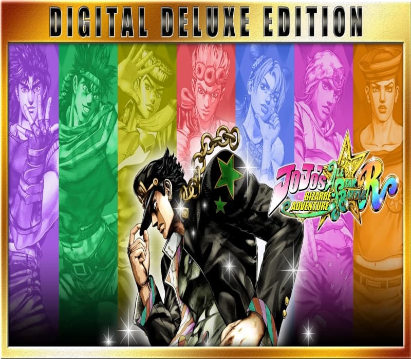 JoJo's Bizarre Adventure: All-Star Battle R Deluxe Edition cover art