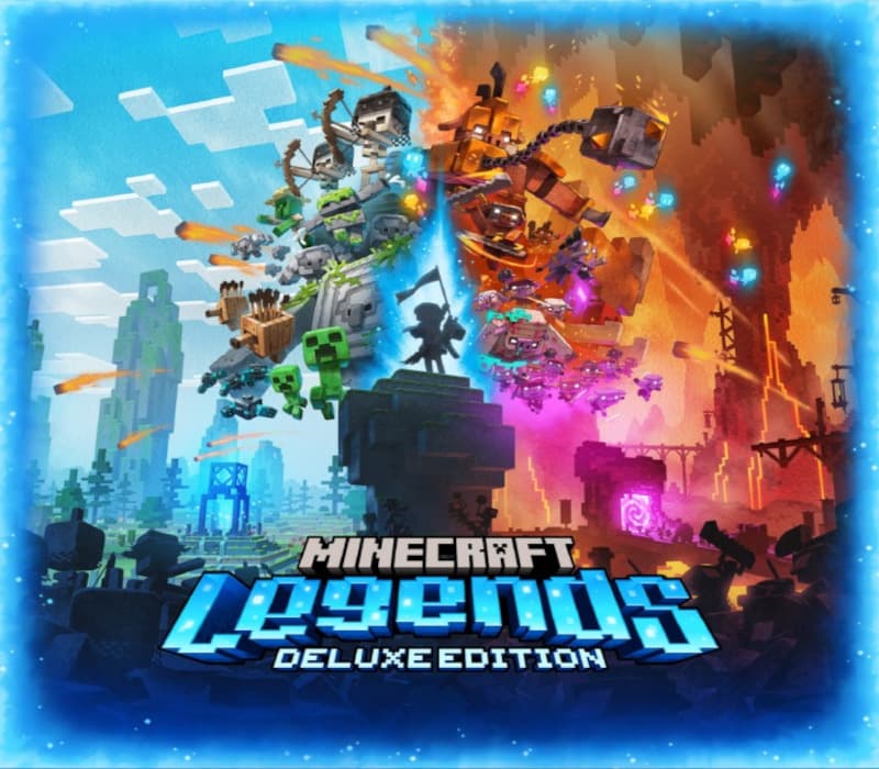 Minecraft Legends Deluxe Edition cover art