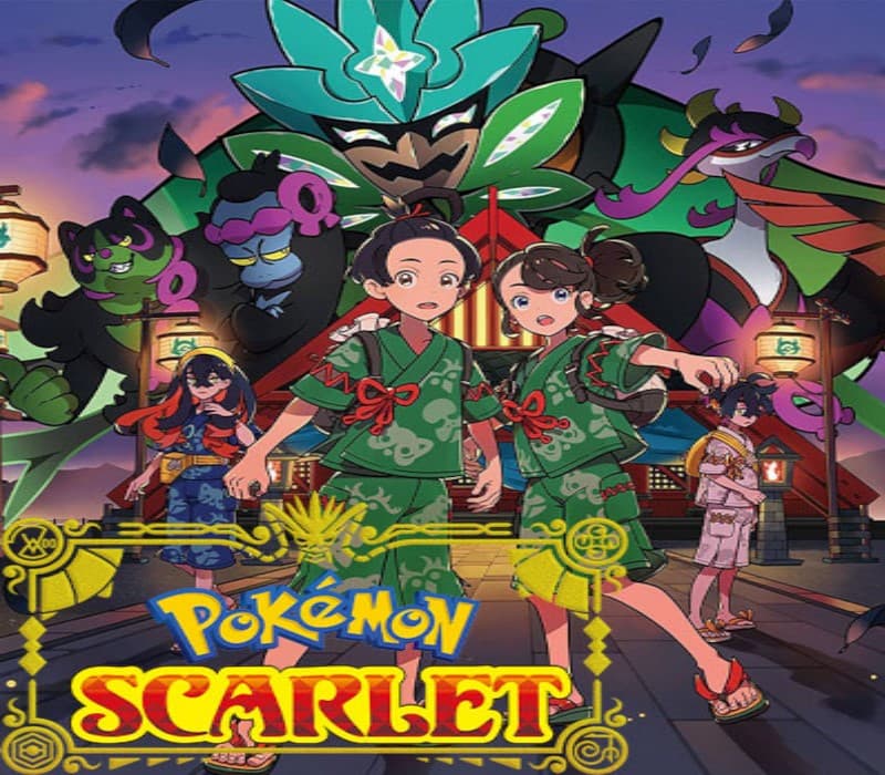 Pokemon Scarlet and Violet cover art