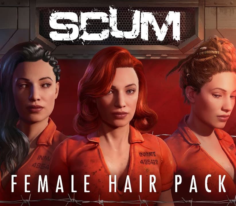 SCUM - Female Hair Pack cover art