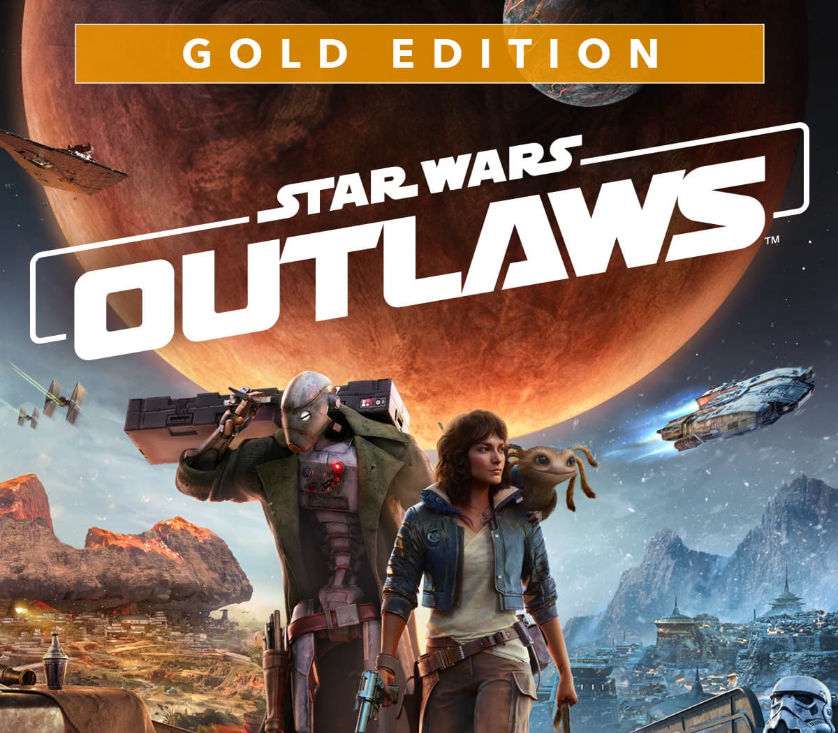 Star Wars Outlaws cover art