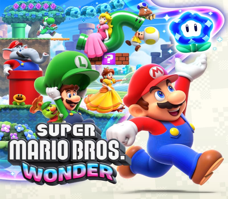 Super Mario Bros. Wonder cover art