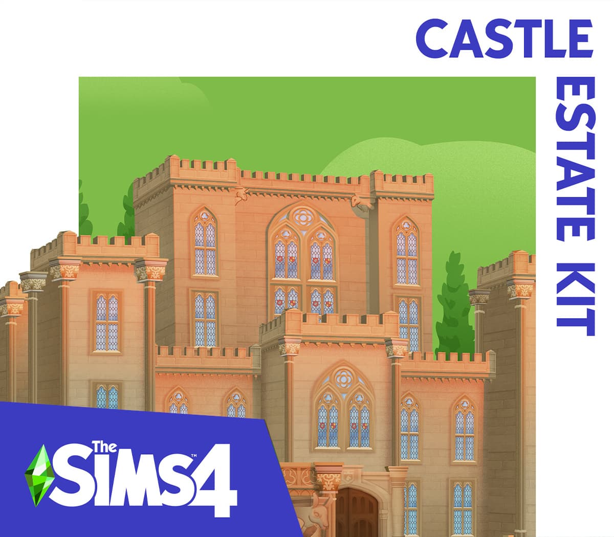 The Sims 4 - Castle Estate Kit cover art