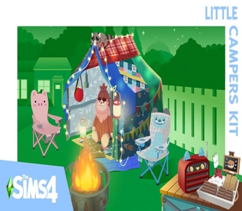 The Sims 4 - Little Campers Kit cover art