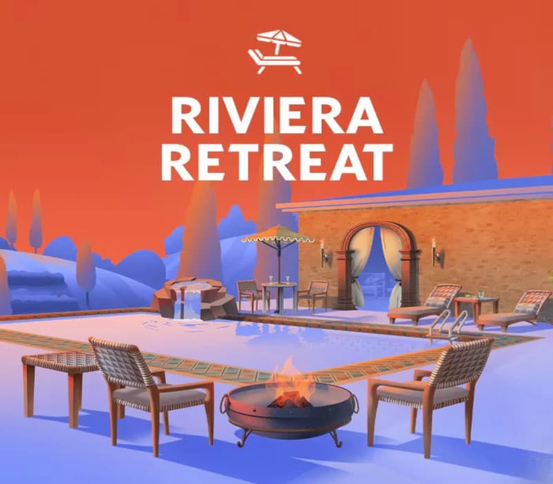 The Sims 4 - Riviera Retreat Kit cover art
