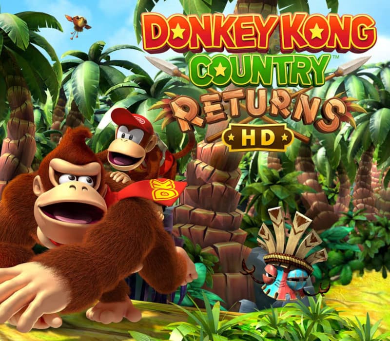 Donkey Kong Country Returns HD cover art