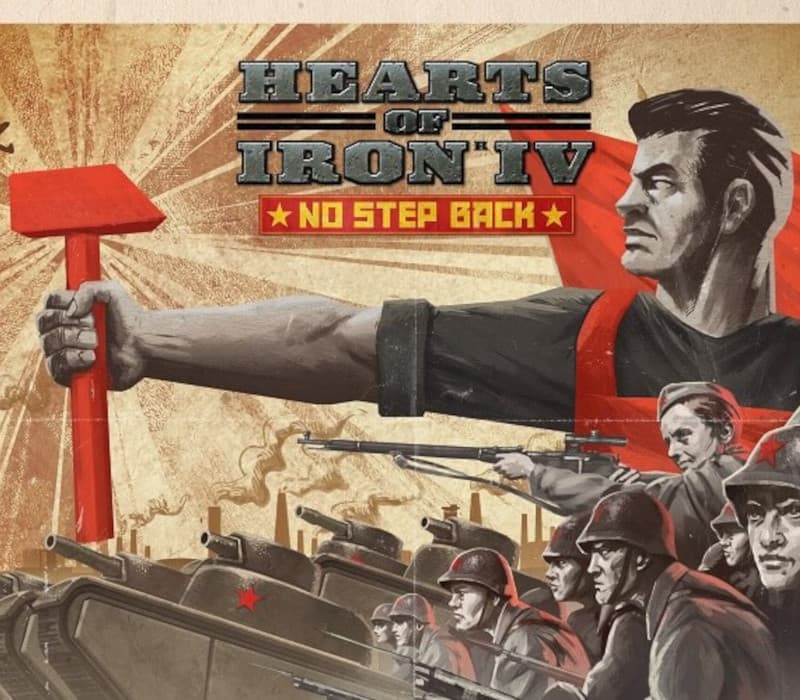 Hearts of Iron IV - No Step Back cover art