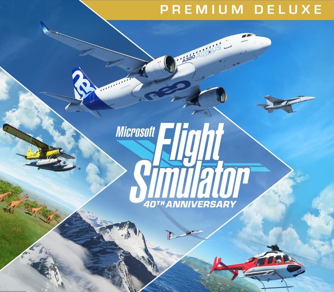 Microsoft Flight Simulator cover art