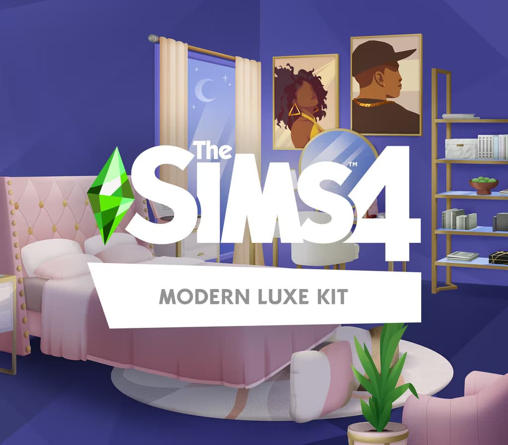 The Sims 4 - Modern Luxe Kit cover art
