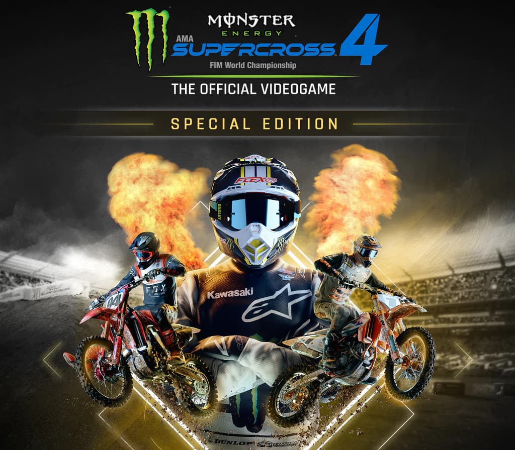 Monster Energy Supercross 4 cover art