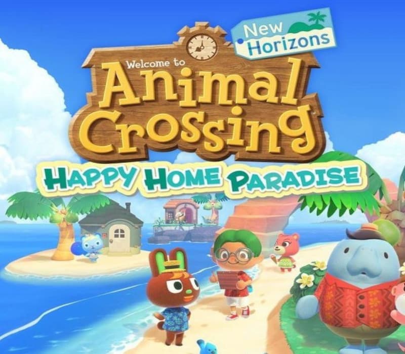 Animal Crossing: New Horizons - Happy Home Paradise cover art