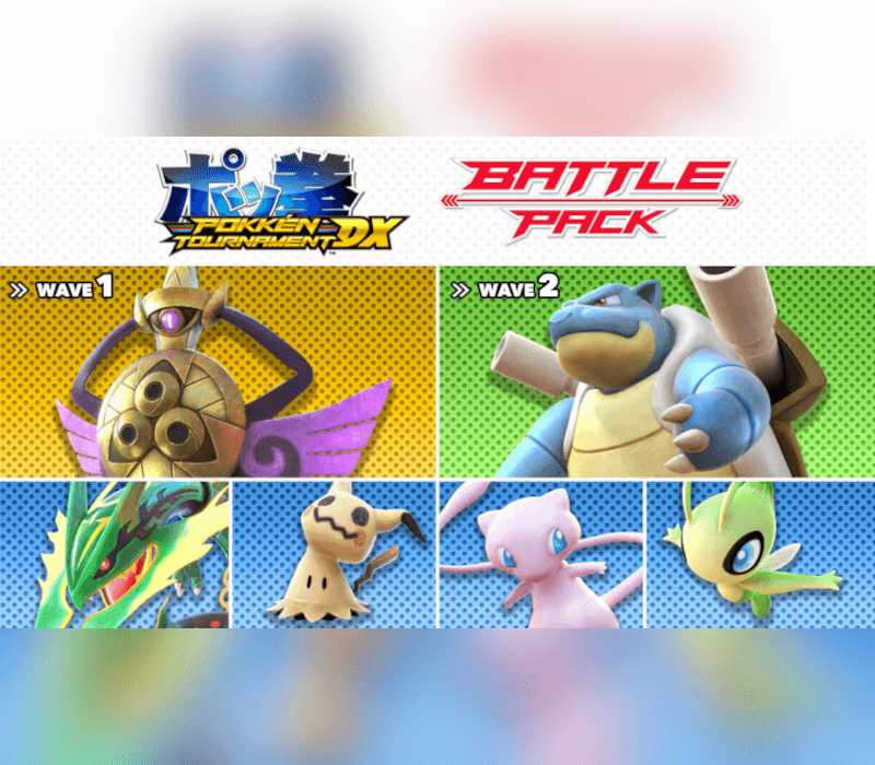 Pokkén Tournament Dx + Battle Pack cover art